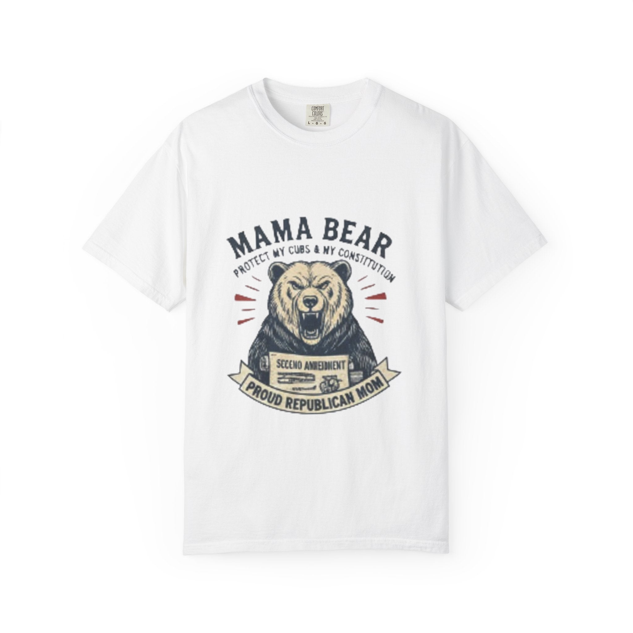 Mama Bear Proud Republican Mom T-Shirt — Second Amendment Protector Tee