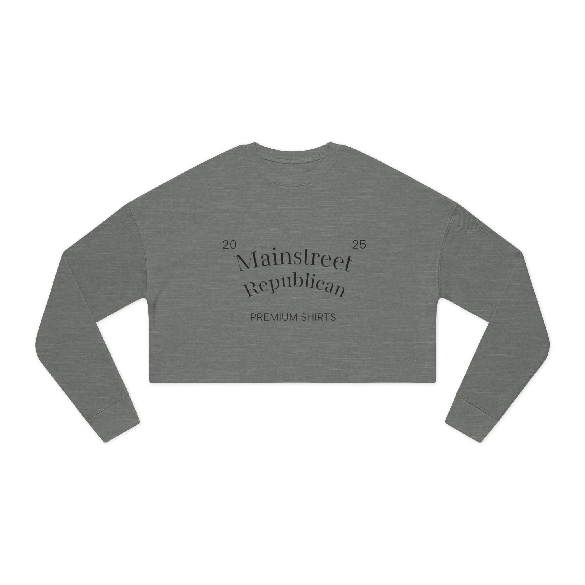 Mainstreet Republican Cropped Sweatshirt
