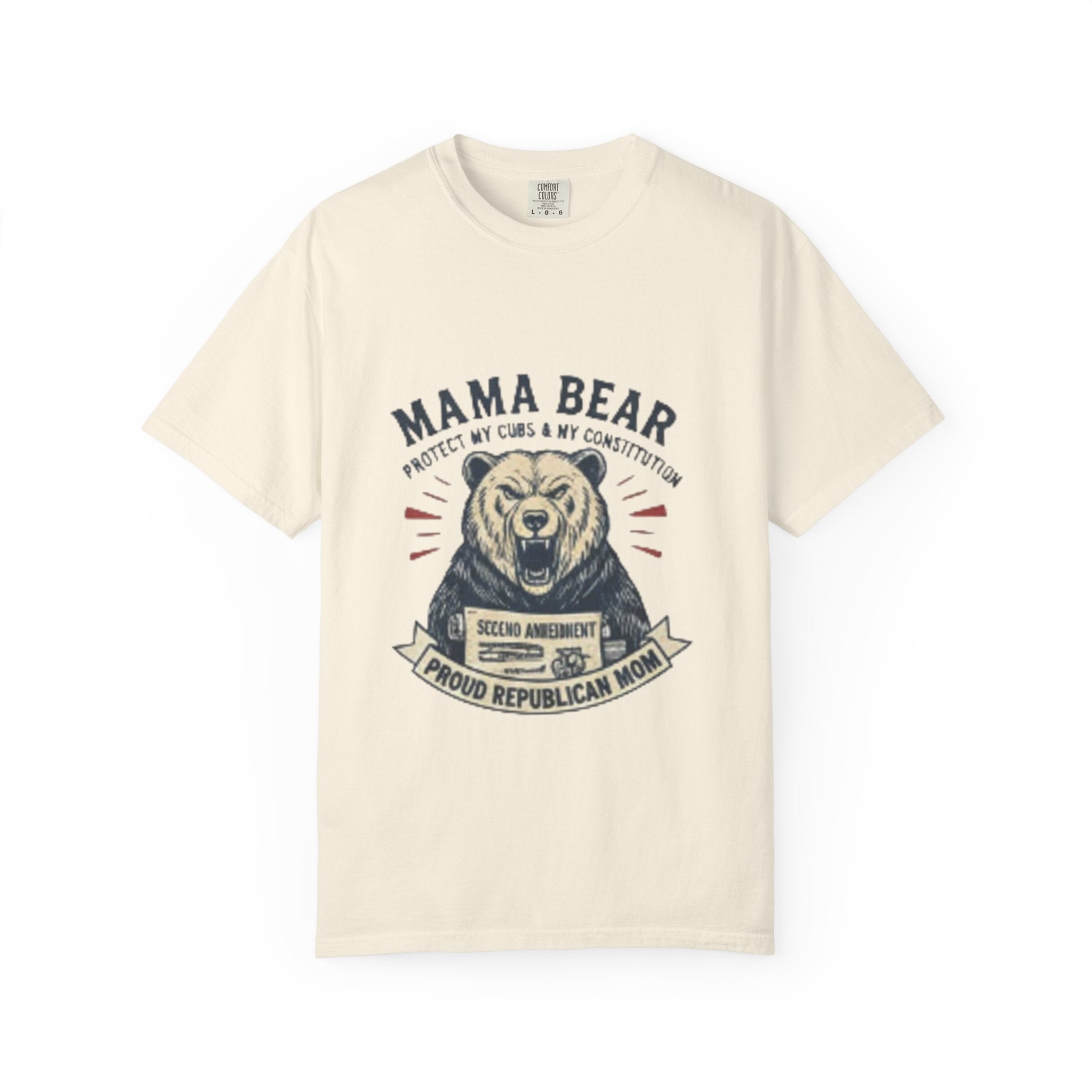 Mama Bear Proud Republican Mom T-Shirt — Second Amendment Protector Tee