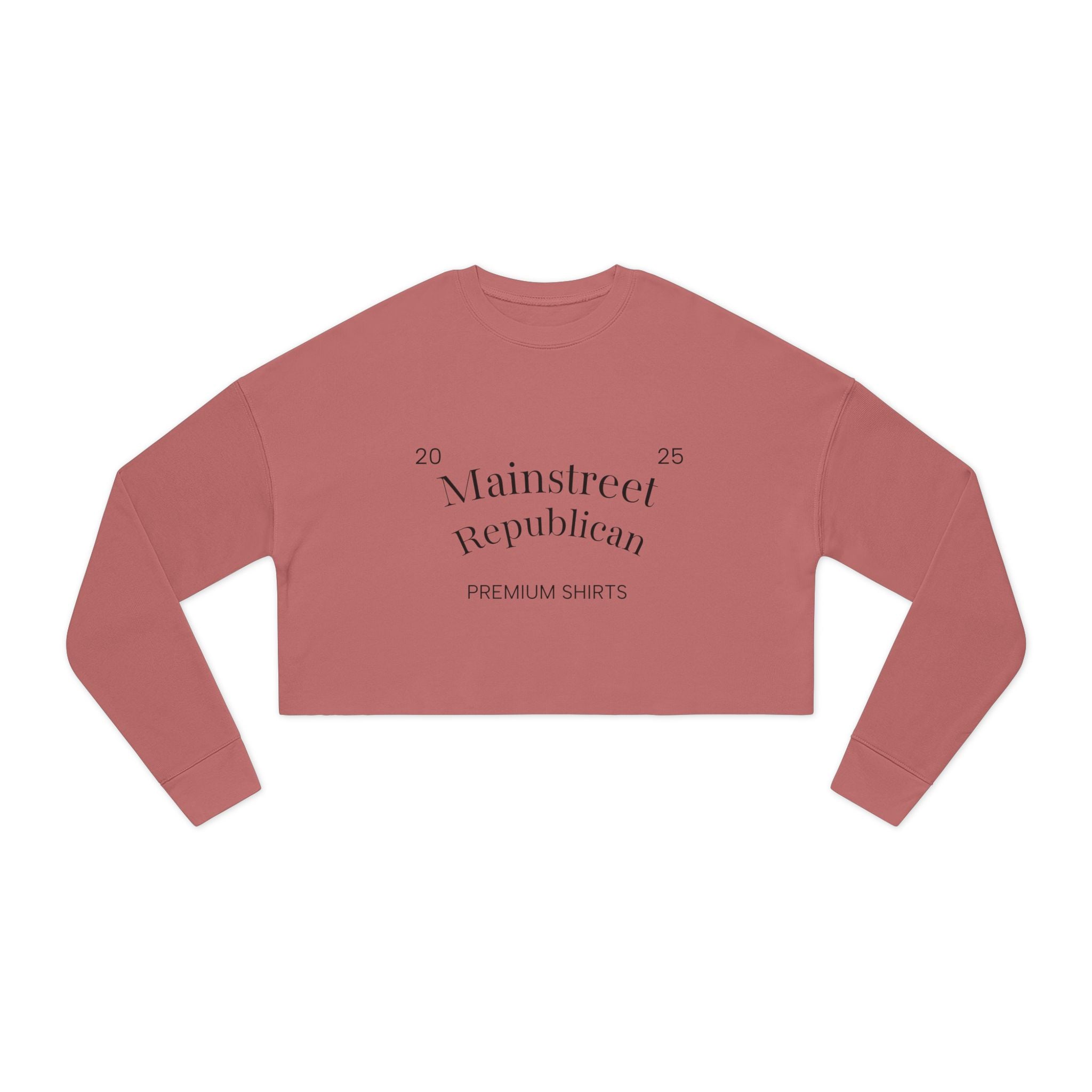 Mainstreet Republican Cropped Sweatshirt