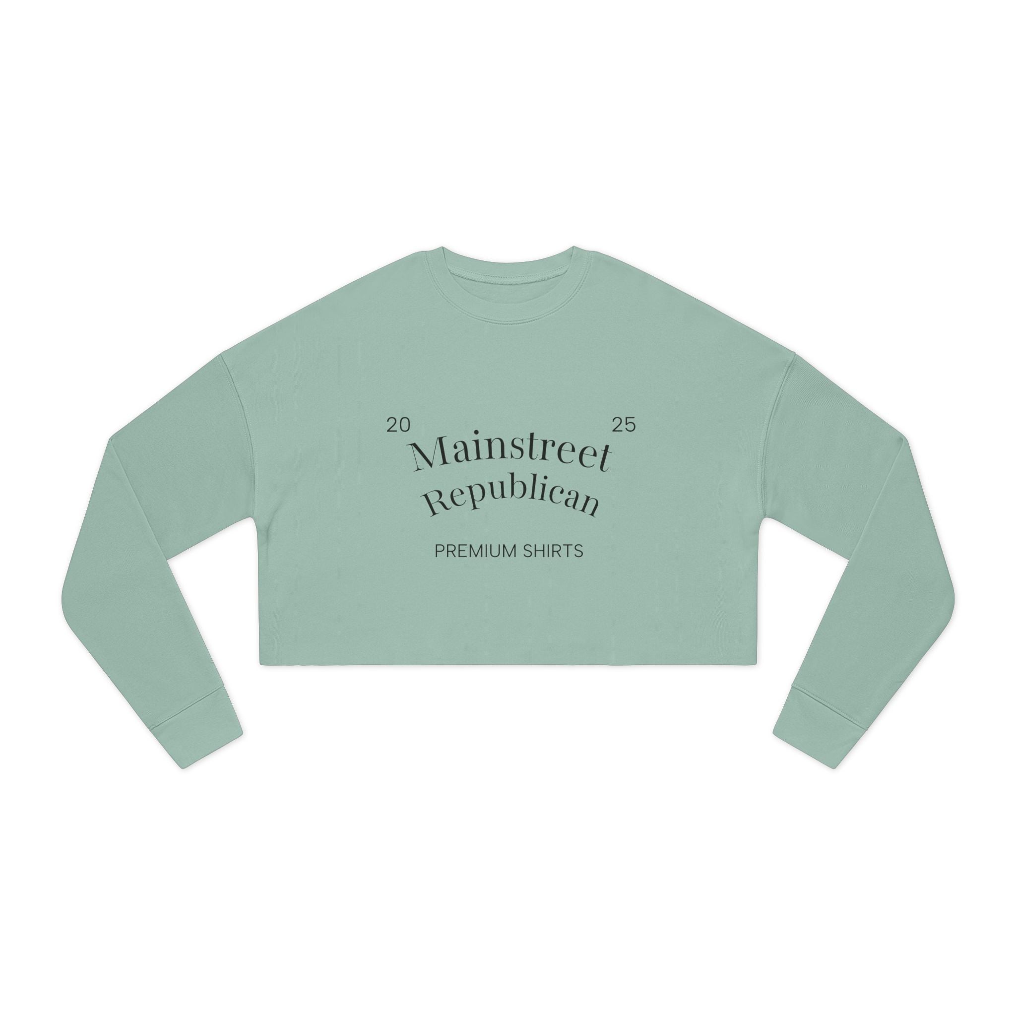 Mainstreet Republican Cropped Sweatshirt