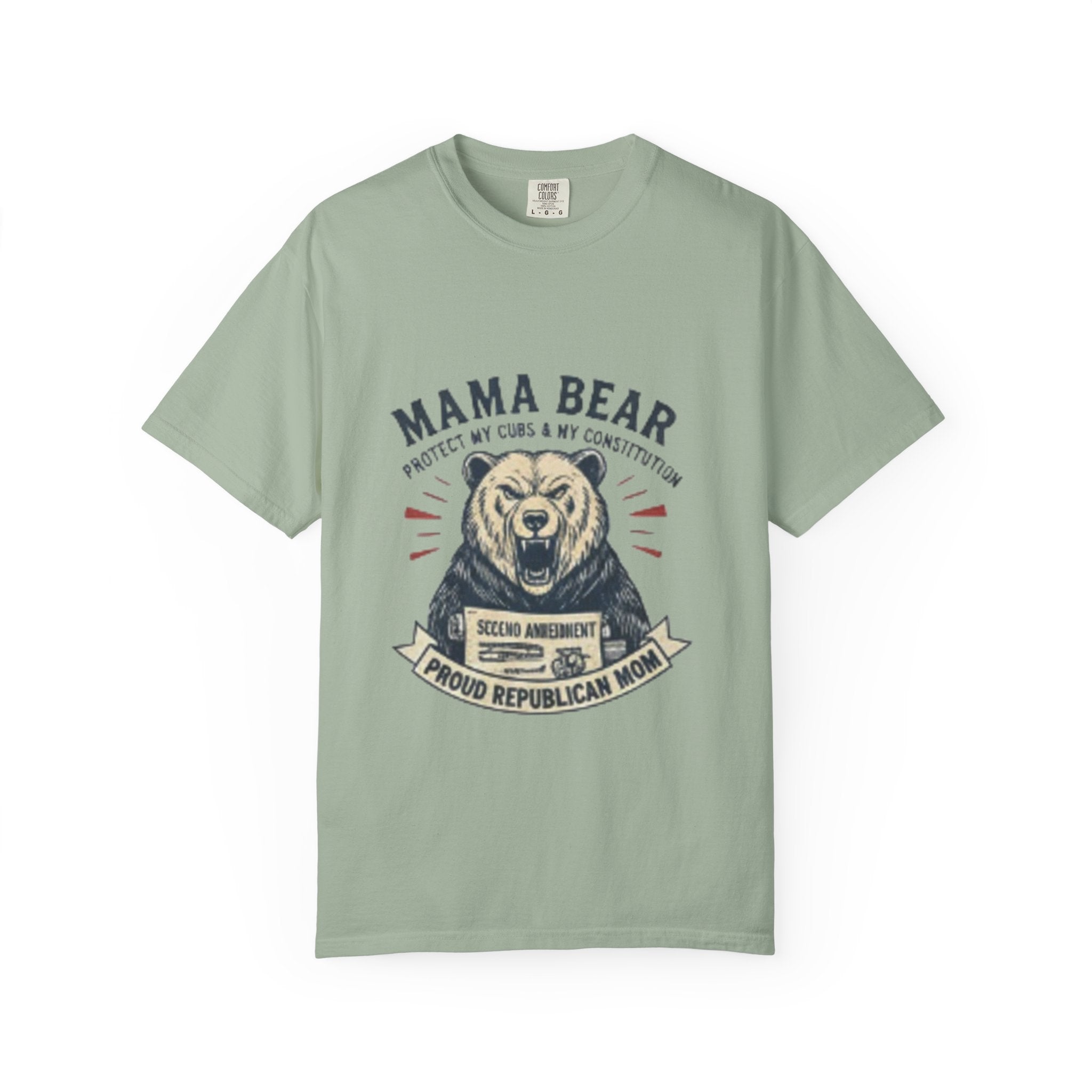 Mama Bear Proud Republican Mom T-Shirt — Second Amendment Protector Tee