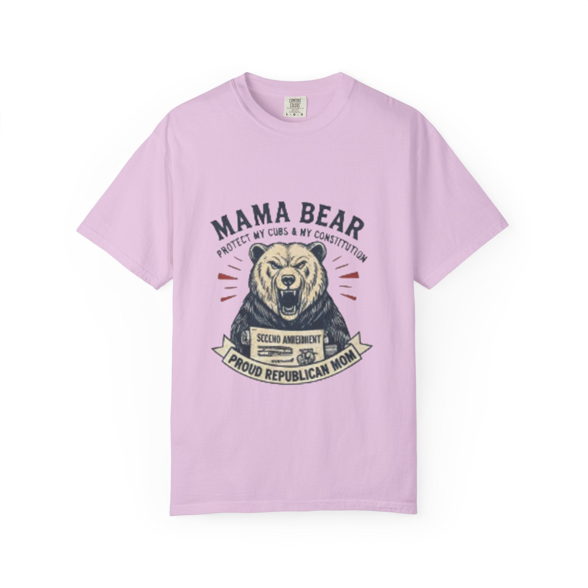 Mama Bear Proud Republican Mom T-Shirt — Second Amendment Protector Tee