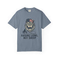 Raising Lions Not Sheep T-Shirt — Patriotic Lion Family Tee