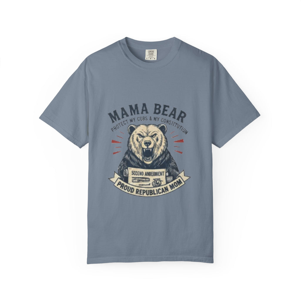 Mama Bear Proud Republican Mom T-Shirt — Second Amendment Protector Tee