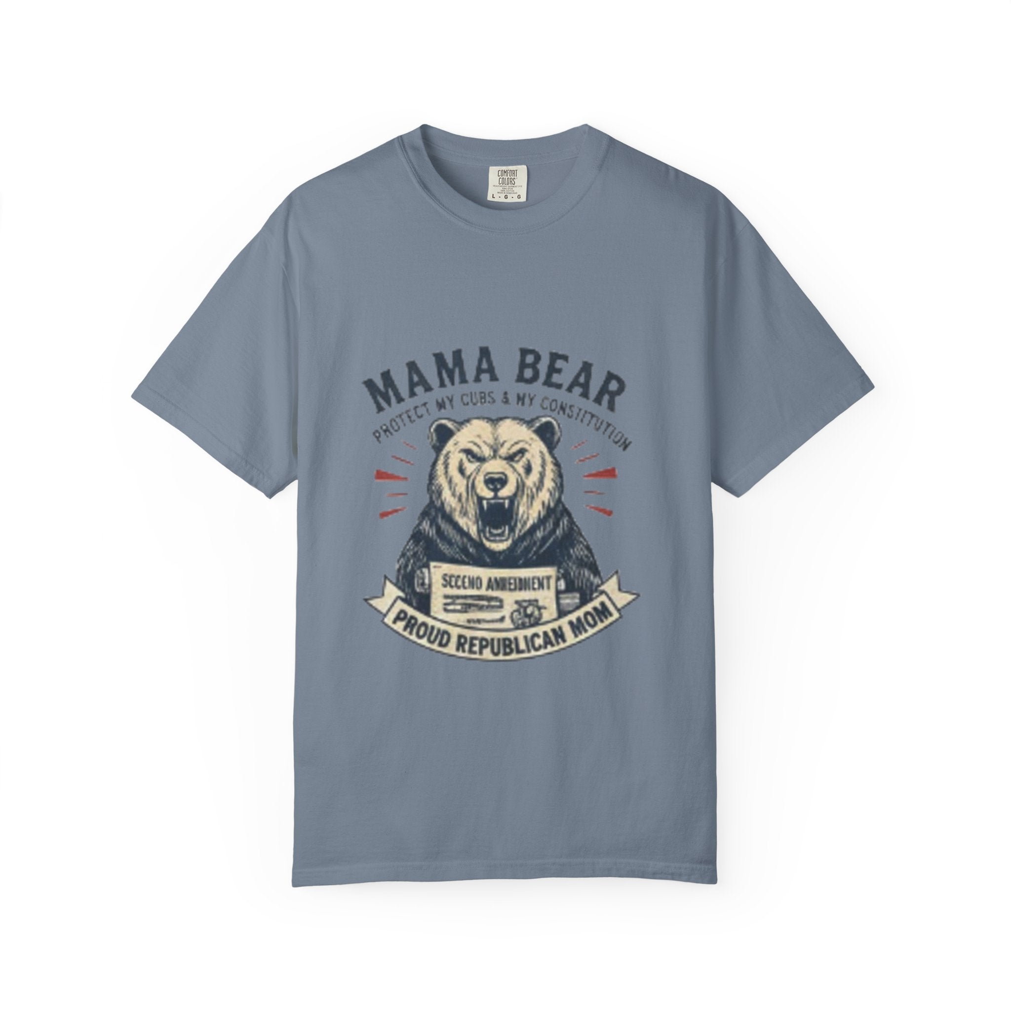 Mama Bear Proud Republican Mom T-Shirt — Second Amendment Protector Tee
